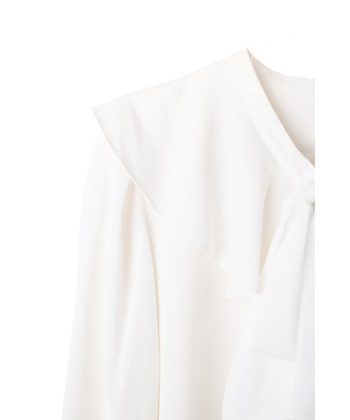 Her lip to(ハーリップトゥー)の「Ruffled Frill Bow Blouse(シャツ/ブラウス・レディース・ホワイト・S/M)」の12枚目の写真