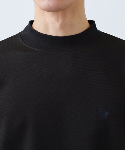 THE SHOP TK (ザ ショップ ティーケー )の「ビジネス兼用 カルゼモックネック長袖Tシャツ 洗濯機OK/毛玉になりにくい(Tシャツ/カットソー・メンズ・ブラック/オフホワイト・02/04/03)」の20枚目の写真