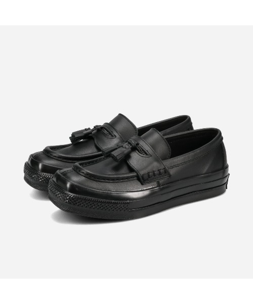 CONVERSE(コンバース)の「CONVERSE ALL STAR SQUARETOE LOAFER / コンバース オールスター スクエアトウ ローファー / 31316981(スニーカー・メンズ・ブラック・27cm/27.5cm/23.5cm/24cm/24.5cm/24.5㎝/26.5cm/26cm)」の1枚目の写真