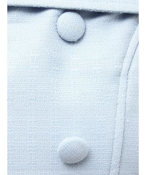 EATME（イートミー）の「テーラードカラーアシンメトリーブラウス（シャツ/ブラウス・レディース・ブルー/オフホワイト/ブラック・FREE）」の21枚目の写真