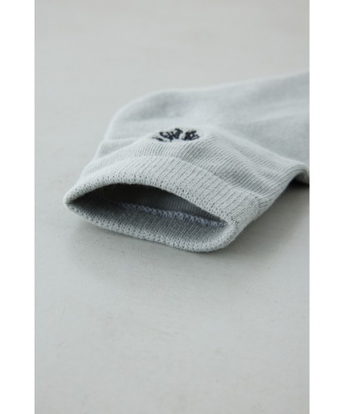 AZUL by moussy（アズールバイマウジー）の「ワンポイント刺繍アンクルソックス（ソックス/靴下・メンズ・ブラック/グレー/ブルー・FREE）」の11枚目の写真