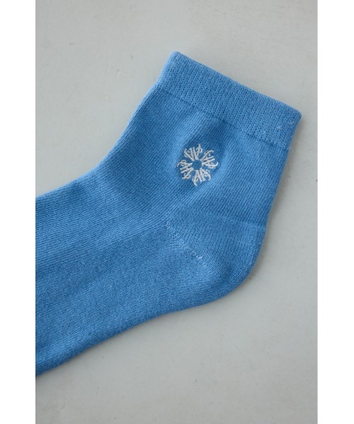 AZUL by moussy（アズールバイマウジー）の「ワンポイント刺繍アンクルソックス（ソックス/靴下・メンズ・ブラック/グレー/ブルー・FREE）」の13枚目の写真