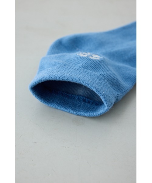 AZUL by moussy（アズールバイマウジー）の「ワンポイント刺繍アンクルソックス（ソックス/靴下・メンズ・ブラック/グレー/ブルー・FREE）」の15枚目の写真