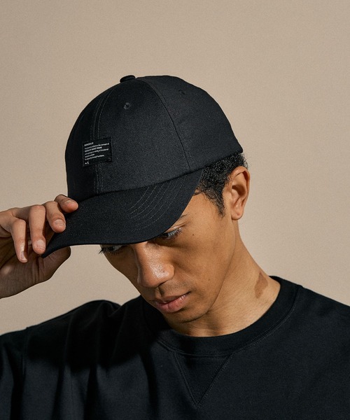 NUMERALS（ヌメラルズ）の「[NUMERALS]DESIGN TAG CAP（キャップ・メンズ・ブラック/グレー・FREE）」の2枚目の写真