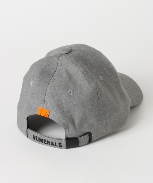 NUMERALS（ヌメラルズ）の「[NUMERALS]DESIGN TAG CAP（キャップ・メンズ・ブラック/グレー・FREE）」の12枚目の写真