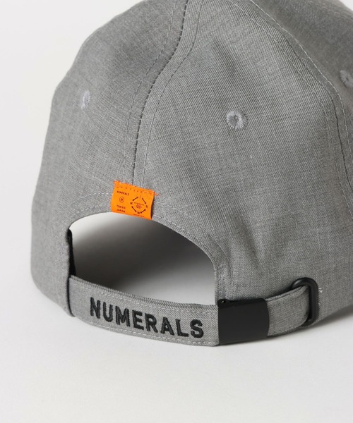 NUMERALS（ヌメラルズ）の「[NUMERALS]DESIGN TAG CAP（キャップ・メンズ・ブラック/グレー・FREE）」の15枚目の写真