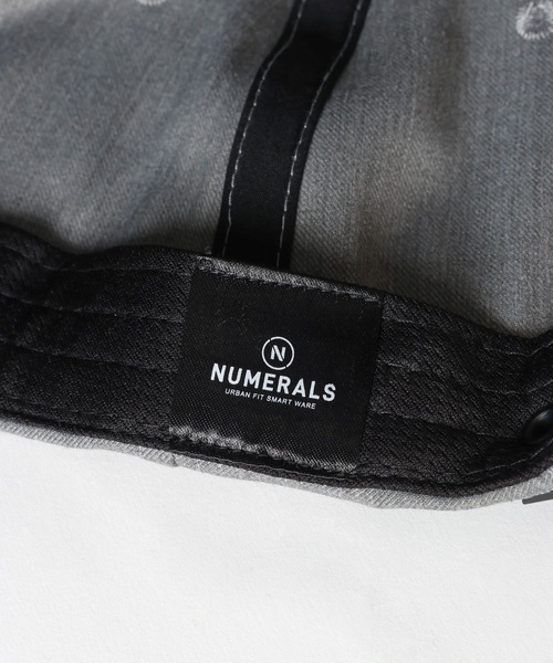NUMERALS（ヌメラルズ）の「[NUMERALS]DESIGN TAG CAP（キャップ・メンズ・ブラック/グレー・FREE）」の16枚目の写真