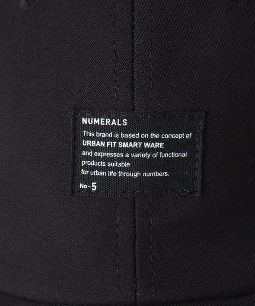 NUMERALS（ヌメラルズ）の「[NUMERALS]DESIGN TAG CAP（キャップ・メンズ・ブラック/グレー・FREE）」の18枚目の写真