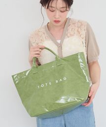 《WEB限定アイテム》PVCトートバッグ