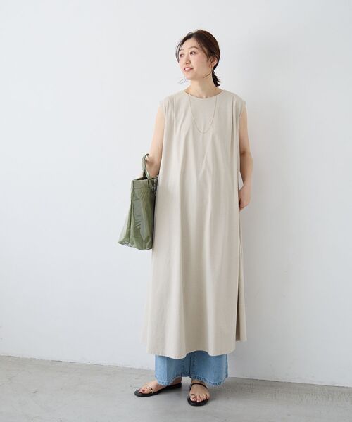 le.coeur blanc（ルクールブラン）の「《WEB限定アイテム》PVCトートバッグ（トートバッグ・レディース・カーキオリーブ/キャメル・FREE）」の11枚目の写真