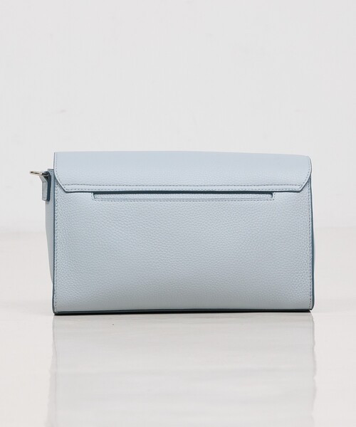 LOWELL things（ロウェル　シングス）の「Stri/レザークロスボディバッグ（ボディバッグ/ウエストポーチ・レディース・ブラック/ライトブルー/アイボリー・フリー）」の18枚目の写真