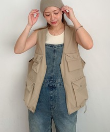 PICHI（ピイチ）の「ミリタリーベスト（ベスト）」