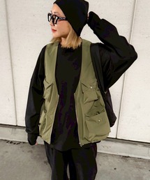 PICHI（ピイチ）の「ミリタリーベスト（ベスト）」