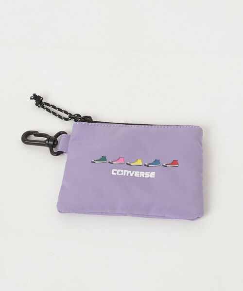 CONVERSE（コンバース）の「【CONVERSE/コンバース】SNEAKERS PRINT ONE SHOULDER（ショルダーバッグ・レディース・ライトパープル/ブラック/オフホワイト・FREE）」の7枚目の写真