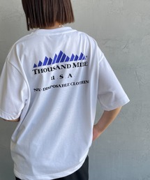 THOUSAND MILE | [THOUSAND MILE/サウザンドマイル] ブランドロゴ バックプリント ショートスリーブTシャツ(Tシャツ/カットソー)