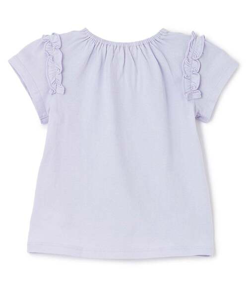 sense of wonder（センスオブワンダー）の「ポシェット半袖Tシャツ（Tシャツ/カットソー・キッズ・オフホワイト/ラベンダー・130cm/120cm/110cm/100cm/90cm）」の3枚目の写真