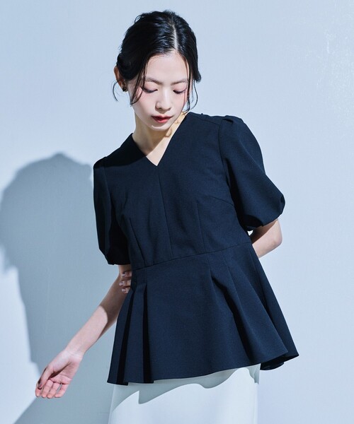 美品TOCCA FROST CRYSTAL ブラウス TOCCA（トッカ）の「FROST CRYSTALブラウス（シャツ/ブラウス）」 - WEAR
