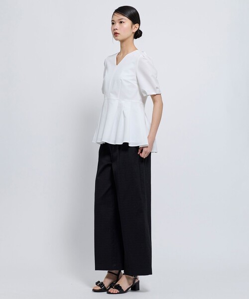 TOCCA(トッカ)の「BUNNY PUFF ブラウス(シャツ/ブラウス・レディース・アイボリー系/ブラック系/ピンク系・0/4)」の10枚目の写真