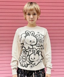 KawaeKayo（カワエカヨ）の「Pyon Pyon-TR（スウェット）」