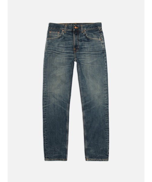 Nudie Jeans(ヌーディージーンズ)の「Nudie Jeans/ヌーディージーンズ Gritty Jackson / レギュラーフィットストレートジーンズ / Sand Tracks / レングス30(デニムパンツ・メンズ・ライトインディゴブルー・29/30/31/32/33/34)」の1枚目の写真