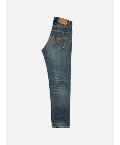 Nudie Jeans(ヌーディージーンズ)の「Nudie Jeans/ヌーディージーンズ Gritty Jackson / レギュラーフィットストレートジーンズ / Sand Tracks / レングス30(デニムパンツ・メンズ・ライトインディゴブルー・29/30/31/32/33/34)」の9枚目の写真