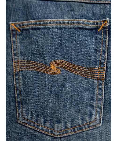 Nudie Jeans(ヌーディージーンズ)の「Nudie Jeans/ヌーディージーンズ Gritty Jackson / レギュラーフィットストレートジーンズ / Sand Tracks / レングス30(デニムパンツ・メンズ・ライトインディゴブルー・29/30/31/32/33/34)」の5枚目の写真