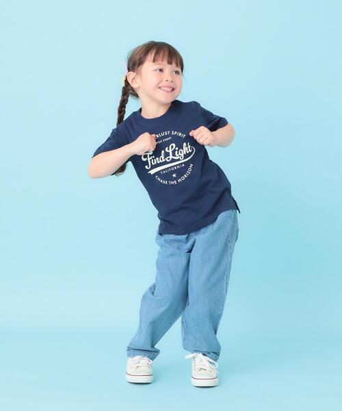 THE SHOP TK (ザ ショップ ティーケー )の「天竺アソート アメカジプリント 半袖Tシャツ ロゴ・キャット・ハンバーガー(Tシャツ/カットソー・キッズ・ライトグレー系/ネイビー系/オフホワイト/スミクロ/ピンク系その他/アイボリー系3/ベージュ系その他6・16/12/11/15 /14/13)」の16枚目の写真