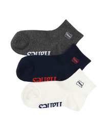 HANES（ヘインズ）の「【Hanes/ヘインズ】キッズ 【3足組】Hanes originals ショートレングスソックス（ソックス/靴下）」
