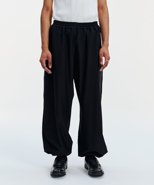 COOTIE PRODUCTIONS（クーティープロダクションズ）の「Frost Weave Track Pants（その他パンツ・メンズ・ブラック・LARGE/MEDIUM/SMALL）」の3枚目の写真