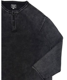 BIG MIKE（ビッグマイク）の「BIG MIKE ビックマイク/ 26春夏新作 ピグメント加工コットンニット 長袖ヘンリーネック //// 102618009（スウェット）」