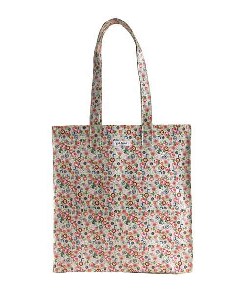 Cath Kidston（キャスキッドソン）の「ラージ ブックバッグ Pearly Queen Ditsy（トートバッグ・レディース・イエロー・FREE）」の2枚目の写真