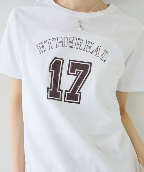 GALLEST（ギャレスト）の「ナンバリングTシャツ（Tシャツ/カットソー・レディース・ベージュ/ホワイト/ブラック・38）」の16枚目の写真