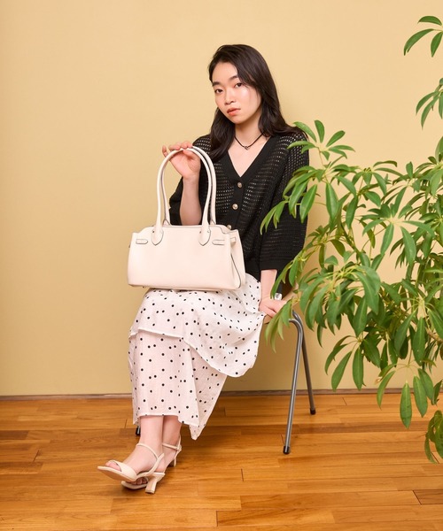 mysty woman(ミスティウーマン)の「ドットティアードスカート 678872(スカート・レディース・ブルー系その他/ホワイト系その他・FREE)」の9枚目の写真