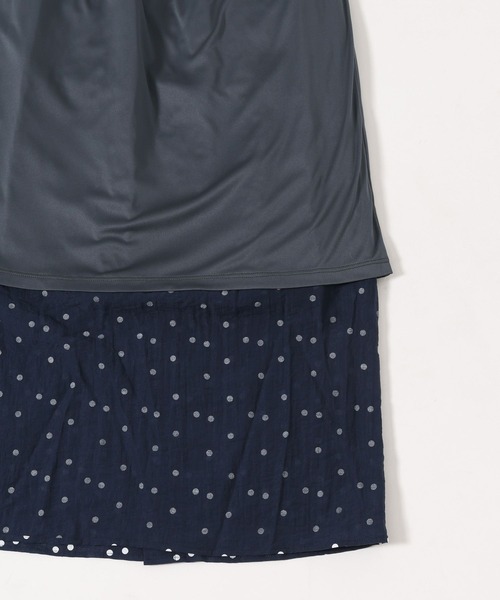 mysty woman(ミスティウーマン)の「ドットティアードスカート 678872(スカート・レディース・ブルー系その他/ホワイト系その他・FREE)」の6枚目の写真