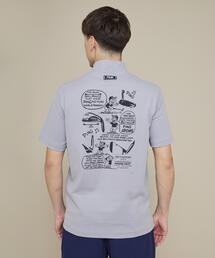 PING（ピン）の「【PING APPAREL】ＰＥカノコ半袖ハイネックシャツ（Tシャツ/カットソー）」