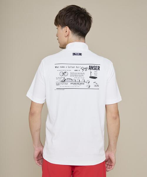 セール】【PING APPAREL】PEカノコ半袖ハイネックシャツ（Tシャツ
