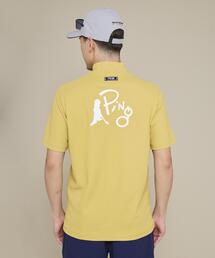PING（ピン）の「【PING APPAREL】ＰＥカノコ半袖ハイネックシャツ（Tシャツ/カットソー）」