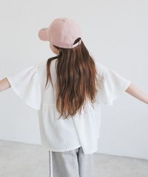 BAYFLOW（ベイフロー）の「[セットアップで着用可能☆]楊柳フリルチュニック(KIDS)（Tシャツ/カットソー）」