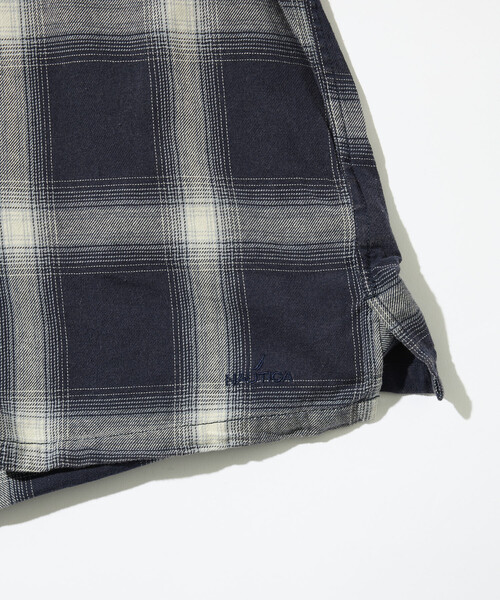 NAUTICA(ノーティカ)の「NAUTICA/ノーティカ ブリーチ オンブレ L/S オープンカラーチェックシャツ(シャツ/ブラウス・メンズ・ネイビー/ブラウン/オリーブ・MEDIUM/X-LARGE/LARGE)」の15枚目の写真