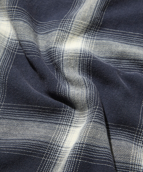 NAUTICA(ノーティカ)の「NAUTICA/ノーティカ ブリーチ オンブレ L/S オープンカラーチェックシャツ(シャツ/ブラウス・メンズ・ネイビー/ブラウン/オリーブ・MEDIUM/X-LARGE/LARGE)」の11枚目の写真