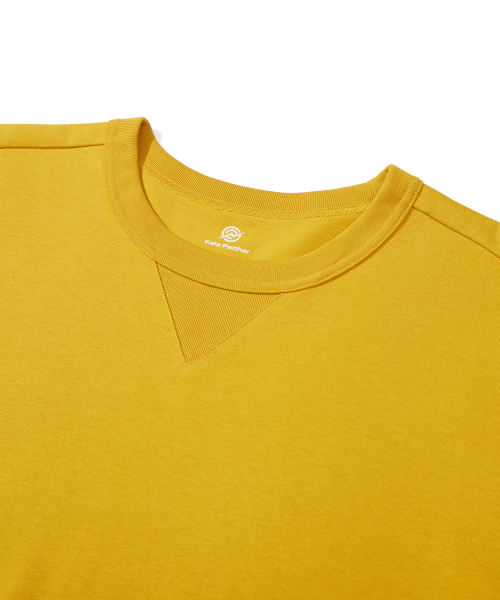 KALAPATTHAR（カラパタール）の「BACK DEER GRAPHIC SHORT-SLEEVED T-SHIRT - YELLOW（Tシャツ/カットソー・メンズ・その他・LARGE/X-LARGE/MEDIUM）」の6枚目の写真