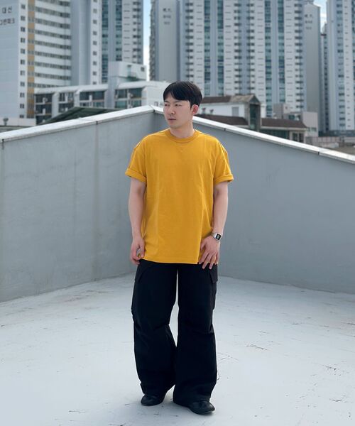 KALAPATTHAR（カラパタール）の「BACK DEER GRAPHIC SHORT-SLEEVED T-SHIRT - YELLOW（Tシャツ/カットソー・メンズ・その他・LARGE/X-LARGE/MEDIUM）」の11枚目の写真