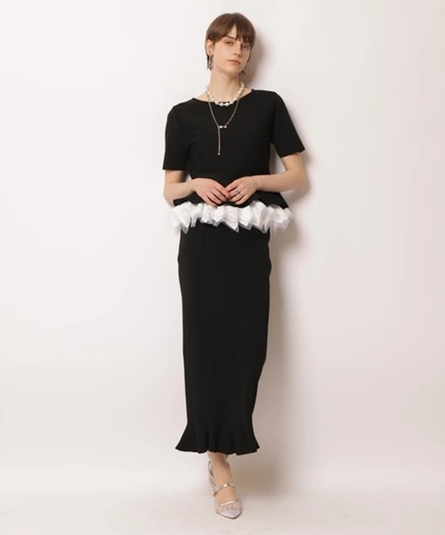 CADUNE（カデュネ）の「裾フリルスカート（スカート）」 - WEAR