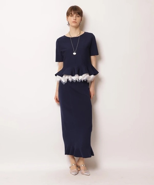 CADUNE（カデュネ）の「裾フリルスカート（スカート）」 - WEAR