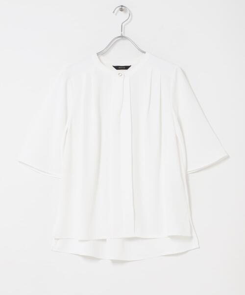 URBAN RESEARCH ROSSO WOMEN(アーバンリサーチ ロッソ)の「2WAYウォッシャブルフレアスリーブ ブラウス(シャツ/ブラウス・レディース・ブルー系その他/ブラック/オフホワイト・FREE)」の10枚目の写真
