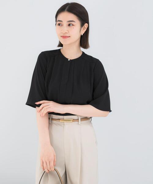 2WAYウォッシャブルフレアスリーブ ブラウス（シャツ/ブラウス