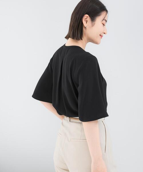 URBAN RESEARCH ROSSO WOMEN(アーバンリサーチ ロッソ)の「2WAYウォッシャブルフレアスリーブ ブラウス(シャツ/ブラウス・レディース・ブルー系その他/ブラック/オフホワイト・FREE)」の22枚目の写真