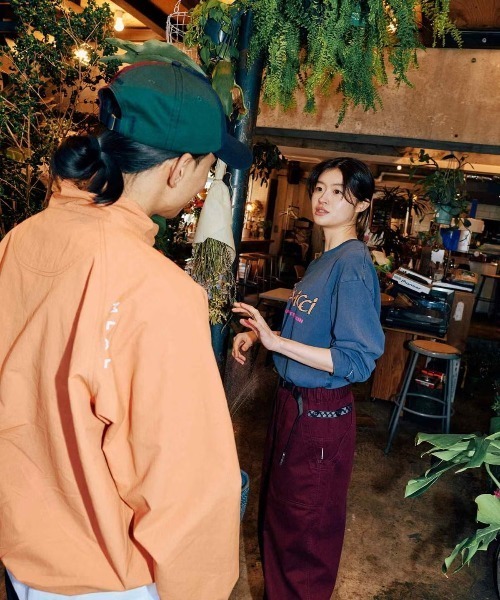 Gramicci(グラミチ)の「Gramicci & ALWAYTH TWILL PANTS / グラミチアンドオルウェイズツイルパンツ Gramicci グラミチ(チノパンツ・メンズ・レッド・L)」の1枚目の写真