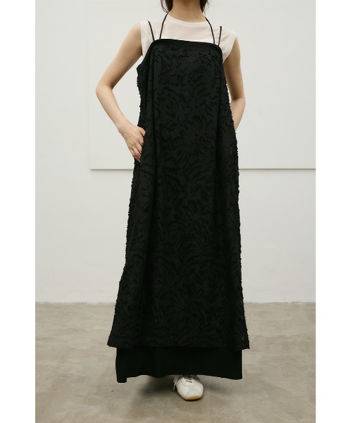 キャミワンピース stylemixer ワンピース カーブティアードキャミワンピース スタイルミキサー STYLEMIXER