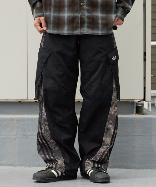 adidas/アディダス ADILENIUM シーズン 5 カーゴパンツ サイドライン